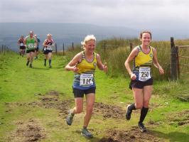 Runners reach top of Black Hill